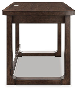 Breckington - Dark Brown - Home Office Desk