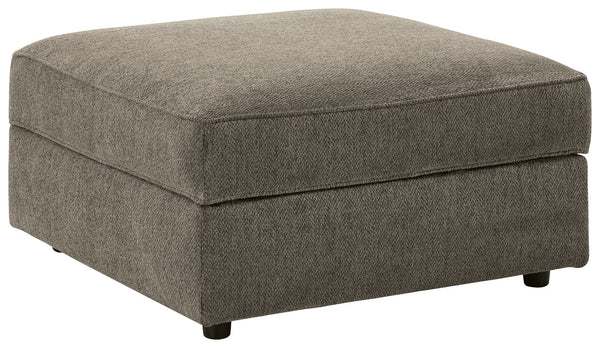 Complete your at-home retreat with this casually chic ottoman. The luxe herringbone chenille upholstery is indulgently plush to the touch. A flip top conceals additional storage space. With its clean-lined construction, this ottoman seamlessly pairs with 