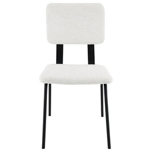Calla - Fabric Upholstered Dining Side Chair (Set of 2) - White