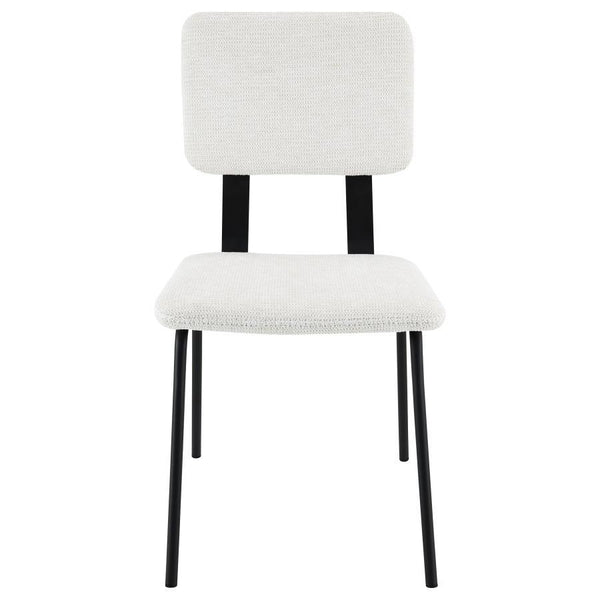 Calla - Fabric Upholstered Dining Side Chair (Set of 2) - White
