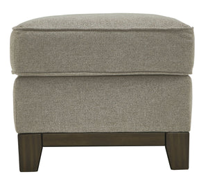  welt trim and a decadently plush woven upholstery in a rich neutral sh