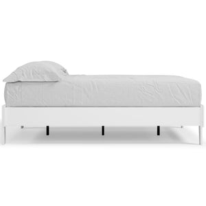 Piperton - White - Full Platform Bed