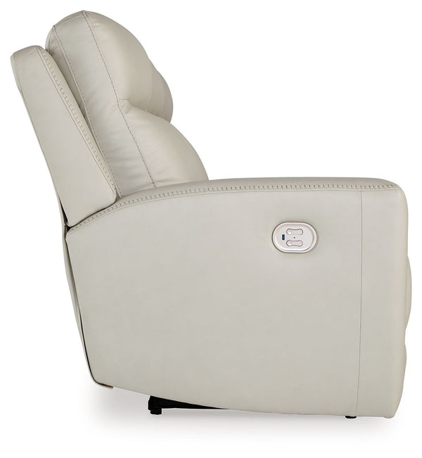 Mindanao - Coconut - Pwr Rec Sofa With Adj Headrest