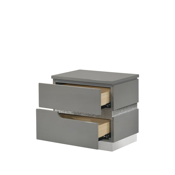 Paradox - Nightstand - Gray