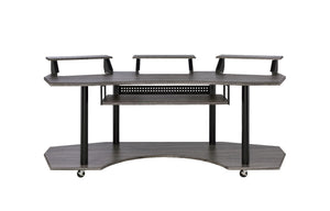  plenty of workable surface area is left. The multi-funtion hutch is perfect for d