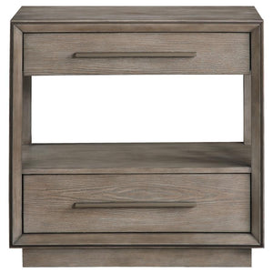  complete with easy storage and a full open shelf that creates the perfect spot for books or an e-reader. U