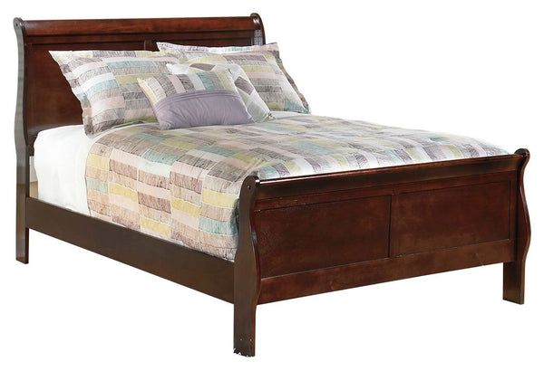 Alisdair - Dark Brown - Full Sleigh Bed