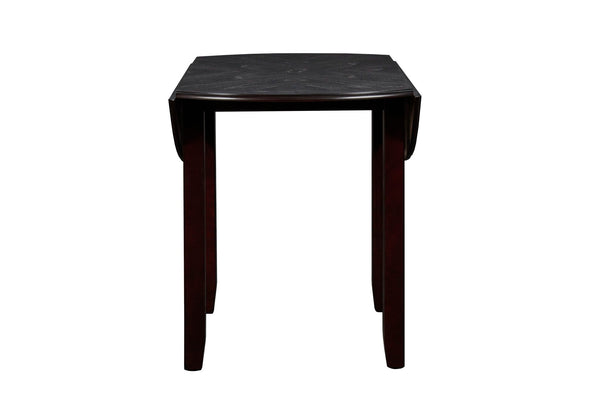 Gia - 3 Piece Dining Set (Dining Drop Leaf Table & 2 Chairs) - Ebony