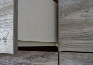 Bronyan - Dark Gray - Dresser And Mirror