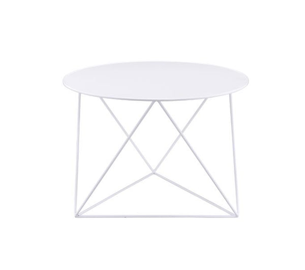 Epidia - Accent Table - White Finish