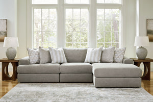  with bold beveled block arms that are softened by bullnose â€œwaterfallâ€ cushions. Best of all