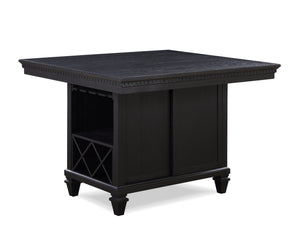  designed for both style and functionality. The sophisticated table features a rich