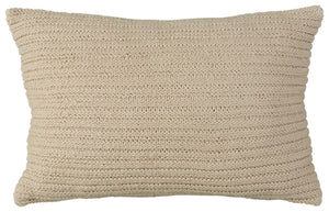 Whether you-'re looking for the perfect finishing touch or an easy update, this richly subtle pillow is sure to please. It epitomizes easy elegance with its mellow hue and ribbed construction.<br/><br/><b>Product Features</b><ul><li>Made of cotton</li><li