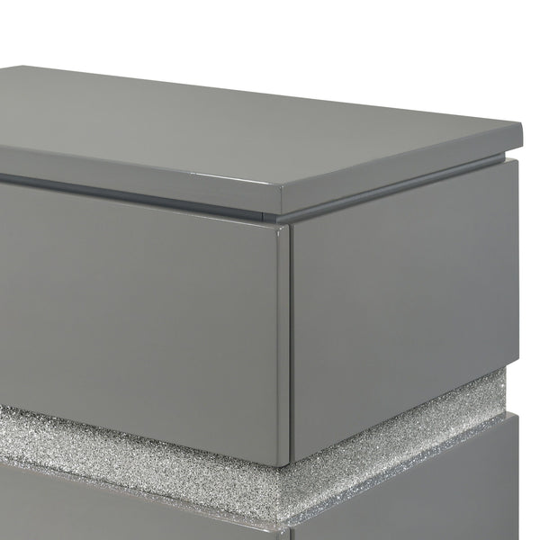 Paradox - Nightstand - Gray