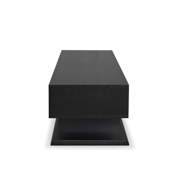  ultimate elegance is presented with functionality. Featuring three drawers and an ope