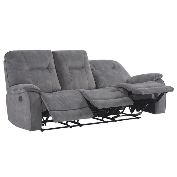 Cooper - Manual Reclining Sofa And Loveseat - Shadow Gray