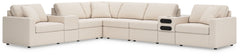 Looking cool and contemporary is great. But when it comes down to it, youâ€™re all about low-maintenance lounging. With the performance fabric on this sectional with audio system, cleaning spills is a breeze. Its customizable modular design caters to your