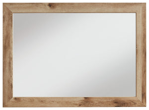  refined to perfection. This mirror brings cozy outdoor vibes to your bedroom with its warm and inviting golden rustic finish. Simple and streamlined