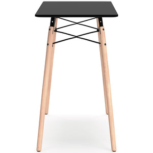 Jaspeni - Black / Natural - Home Office Desk