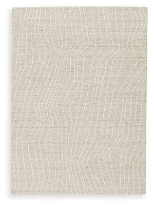 Sporting a linear abstract design, this high-style rug brings a comfortably cool vibe to contemporary spaces. Itâ€™s simplistic yet compelling in shades of gray and ivory. Simply add the rug to a living room or bedroom to instantly bring new life to your 