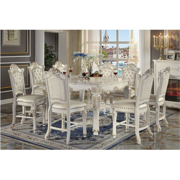 Vendome - Counter Height Table - Antique Pearl