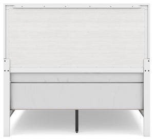 Binterglen - White - Full Panel Bed