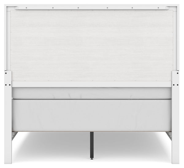 Binterglen - White - Full Panel Bed