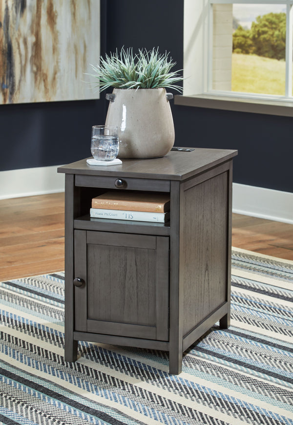  it can go anywhere and blend easily into the decor. Less is so much more with the Shaker-inspired design and gray wood tone finish. Loaded with 