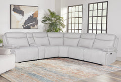 Alpine is the modern yet comfortable seating solution you have been looking for. Featuring a zero-gravity power recline, Alpine allows you to relax in the perfect position while the power headrest adjusts for added neck support. The tilt console hides sta