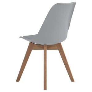 Caballo - Polypropylene Dining Side Chair (Set of 2) - Gray