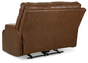 Francesca - Auburn - PWR Recliner/Adj Headrest