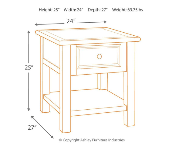  gently distressed finish pairs weathered oak with antique white for that much more quaint character. Charming elements in
