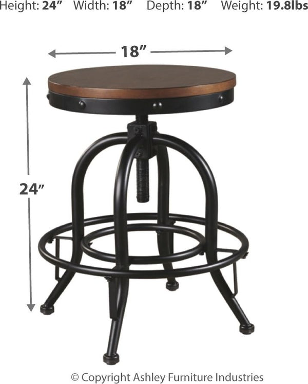 Valebeck - White - 6 Pc. - Counter Table