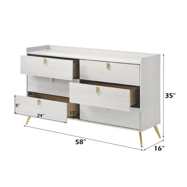 Zeena - Dresser - White Finish