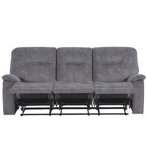Cooper - Manual Reclining Sofa And Loveseat - Shadow Gray