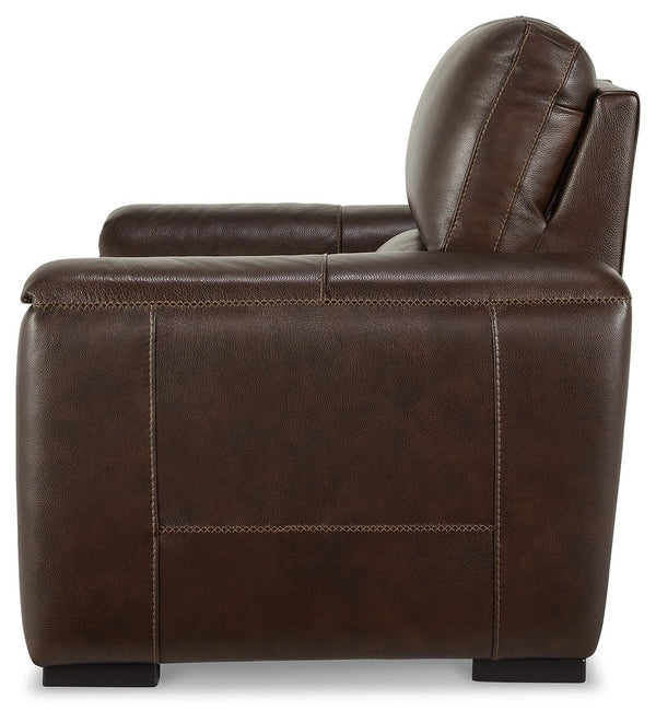 Alessandro - Walnut - PWR Recliner/Adj Headrest