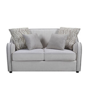 Mahler - Loveseat - Beige Linen - 34"