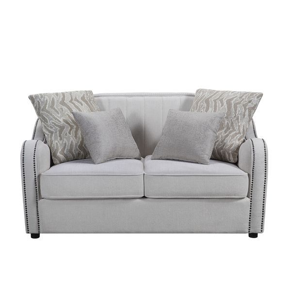 Mahler - Loveseat - Beige Linen - 34"