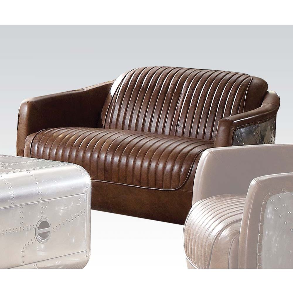 The Brancaster is absolutely an eye-catching decoration and functional piece in your home. This is an incredible design with curved lines, combining leather together to bring you a vintage sensation in the living room. Modern and comfortable is your best 