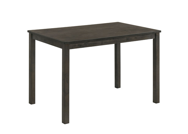  rectangular table boasts a smooth