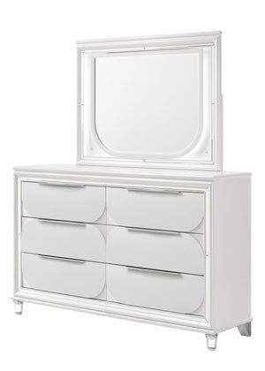 Eden - King 4 Piece Bedroom Set - White