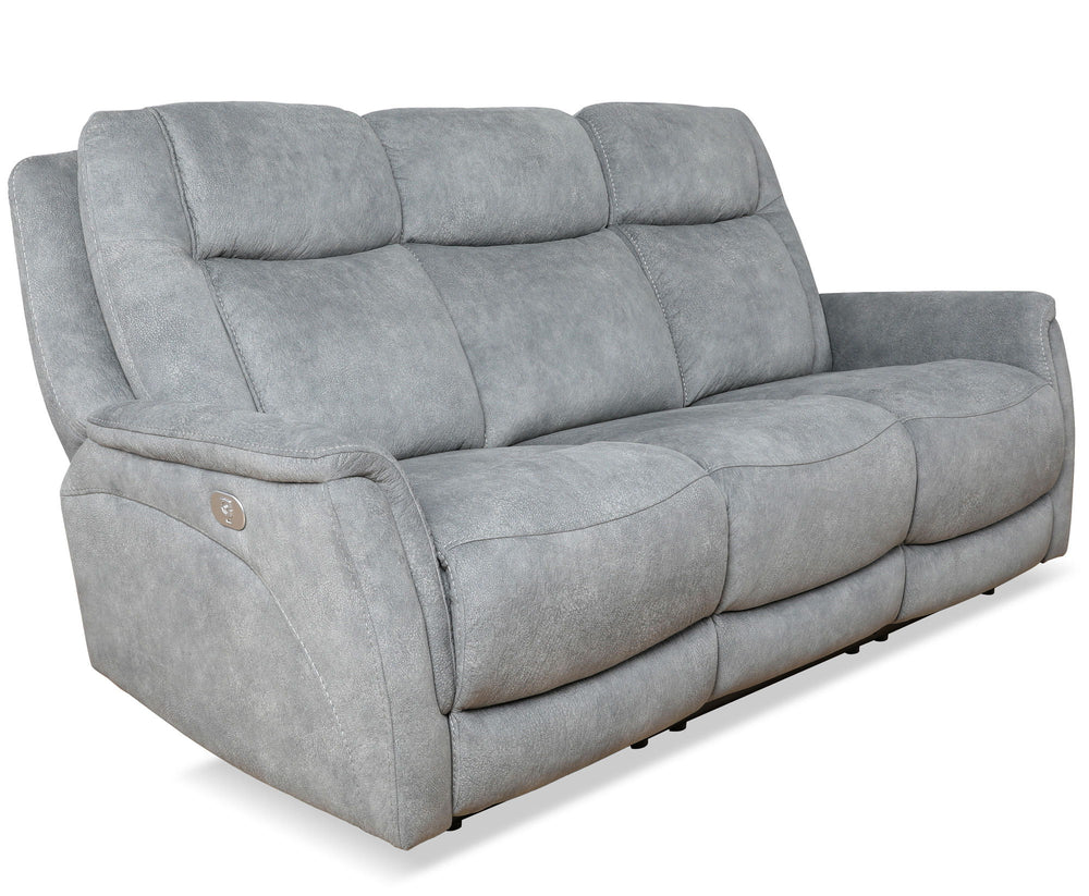 Comfort meets innovation in this inspired Power Reclining Collection. The perfect choice for creating a relaxing environment, this stylish collection features smooth motorized reclining motion and adjustable headrest at just the touch of a button. The zer