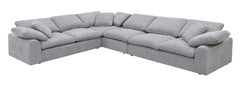 Complete your living room with the unique design and sink-in comfort of the Naveen collection. Add both contemporary and modern taste with this beautiful group wrapped in a relaxing hue fabric.