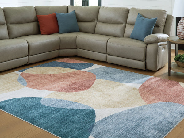 Chanleigh - Multi - Washable Large Rug