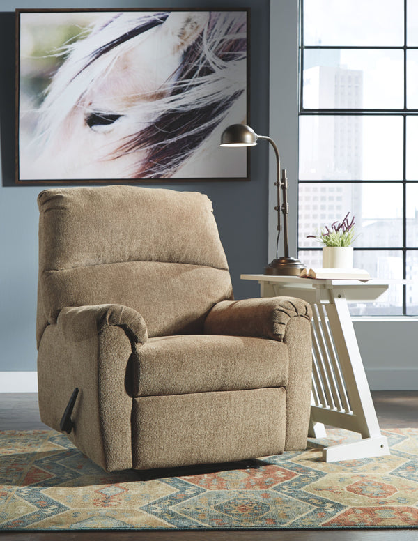 Nerviano - Mocha - Zero Wall Recliner