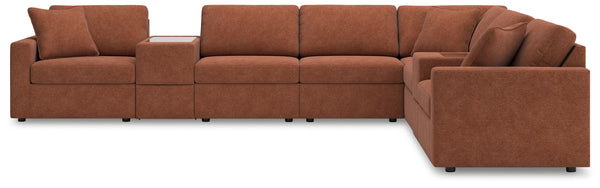 Modmax - Spice - 8-Piece Sectional  With 2 Storage Consoles