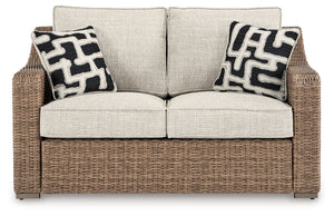  the high-style/low-maintenance seating entices with plush removable cushions wrapped in Nu