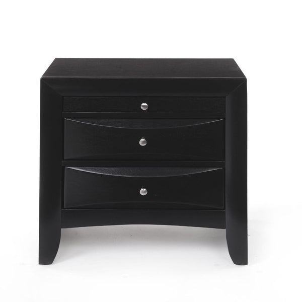 Ireland - Nightstand - Black - 26"