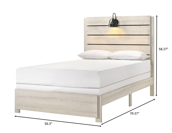 Carter - Full 4 Piece Bedroom Set - White
