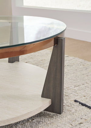 Frazwa - Multi - Round Cocktail Table